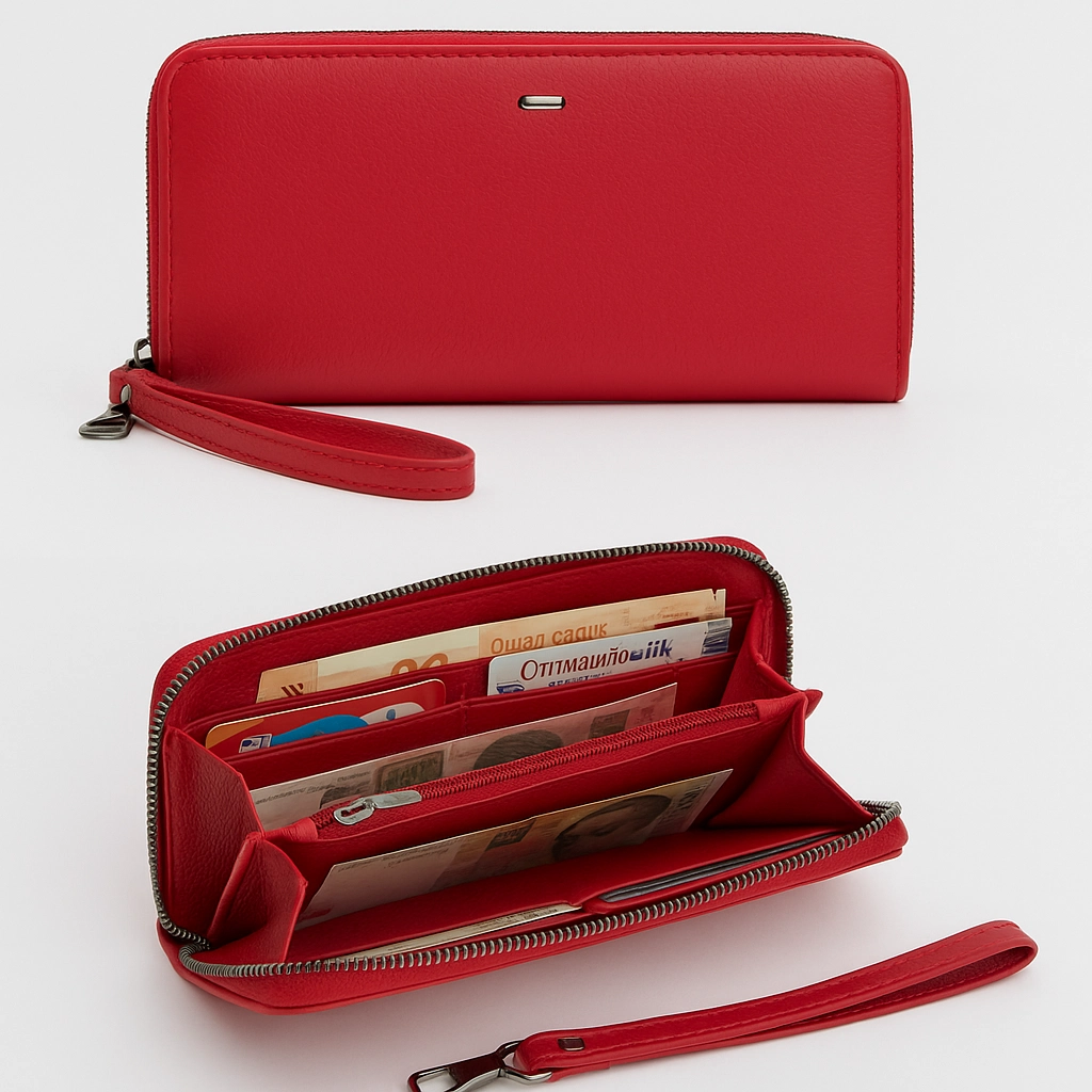 Жіночий гаманець на молнії 106 Жіночий гаманець на молнії 106